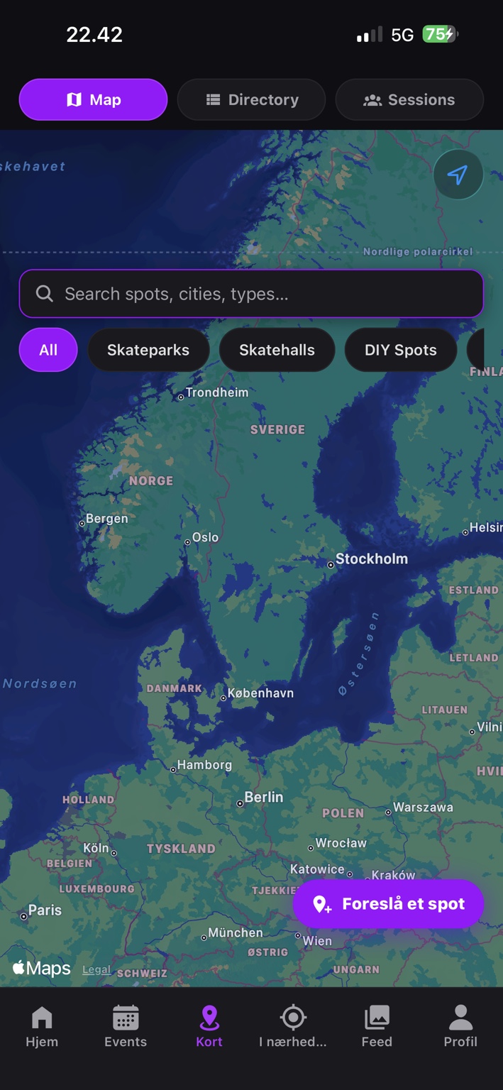 Street Riot map screen